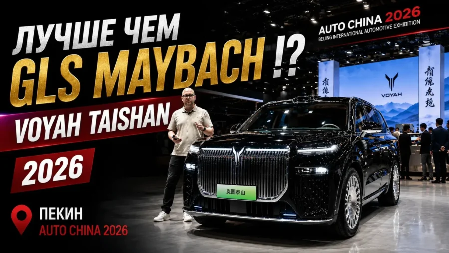 Лучше чем GLS Maybach !? Voyah Taishan